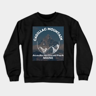 Cadillac Mountain Crewneck Sweatshirt